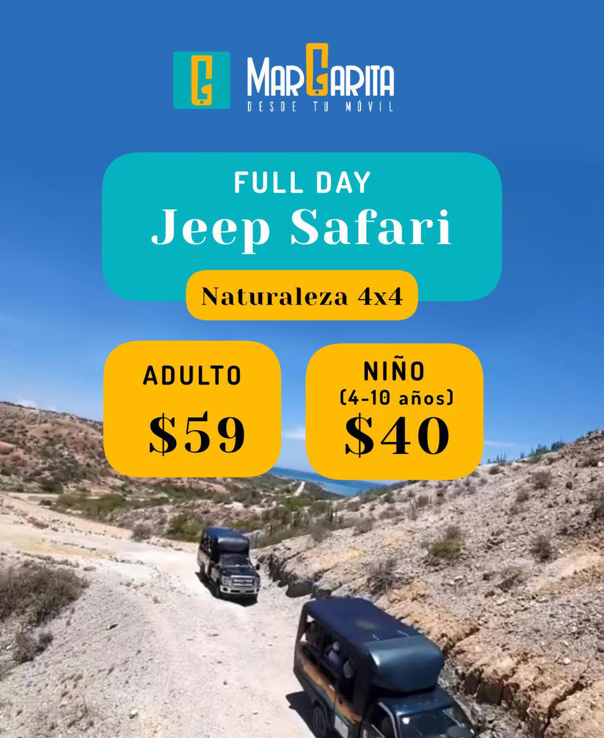 Jeep safari Naturaleza 4x4