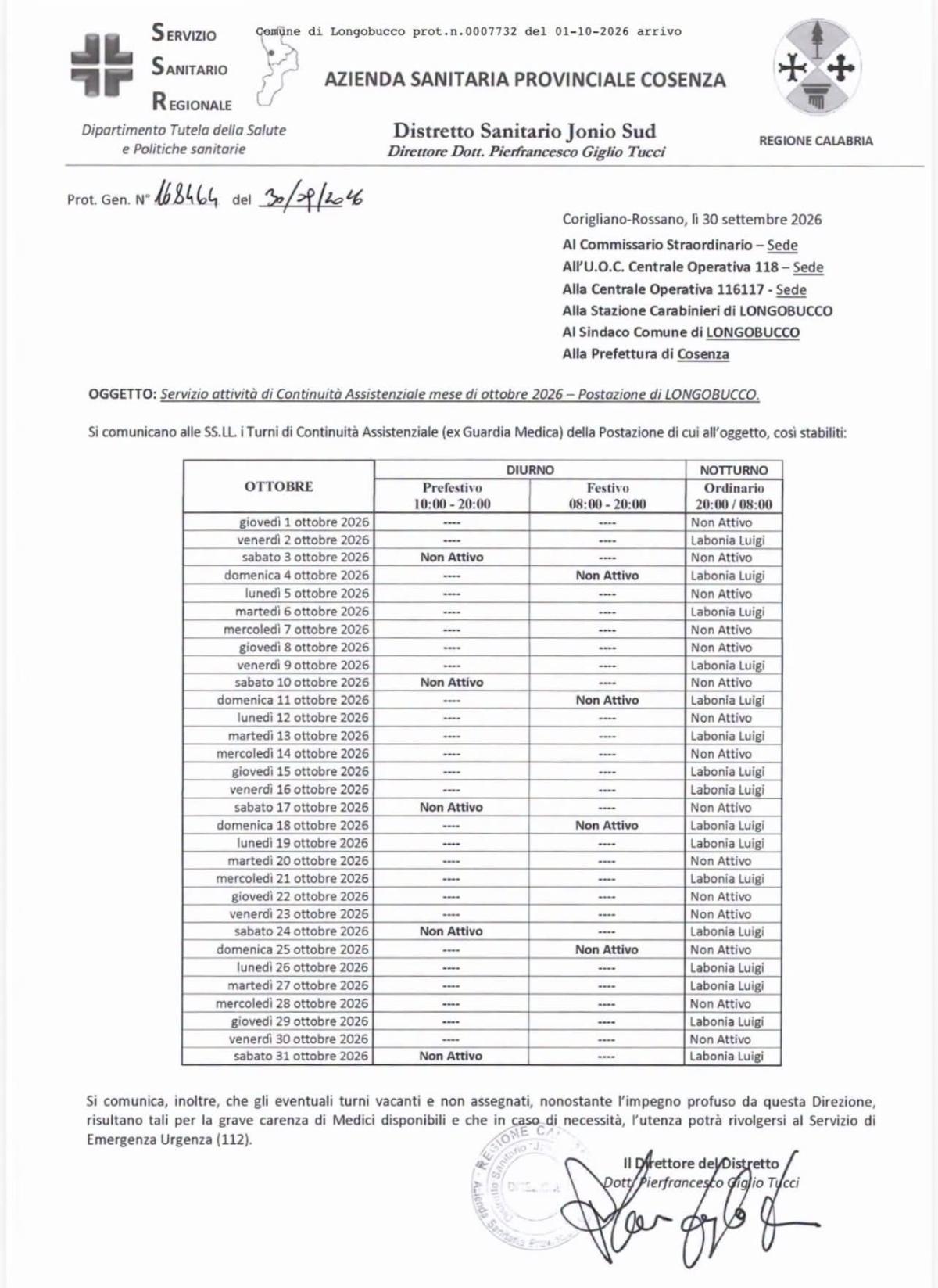 Poliambulatorio - Guardia Medica