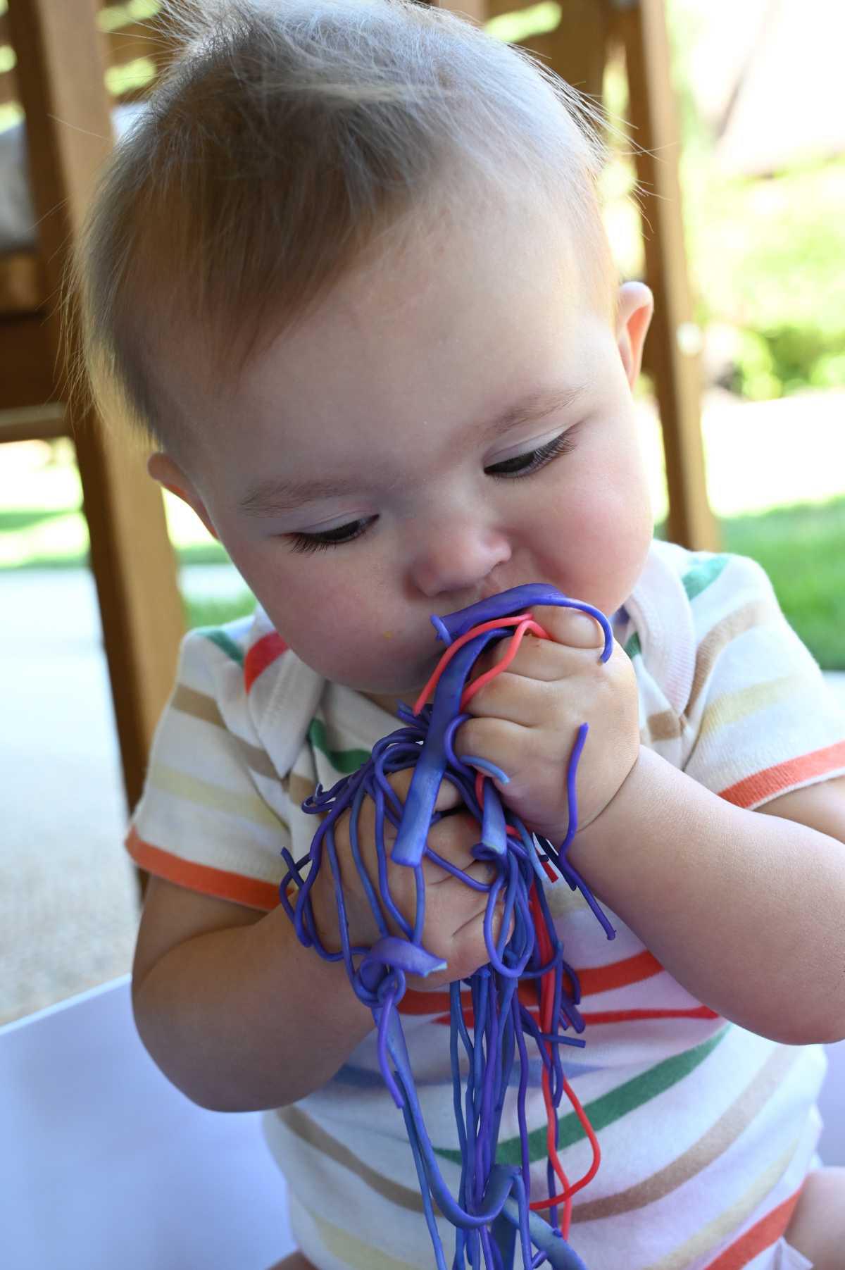 Colored Noodle Taste Sensory Fun