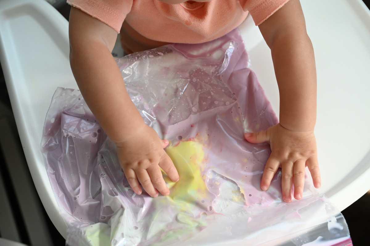 Sensory Ziplock Bag Fun