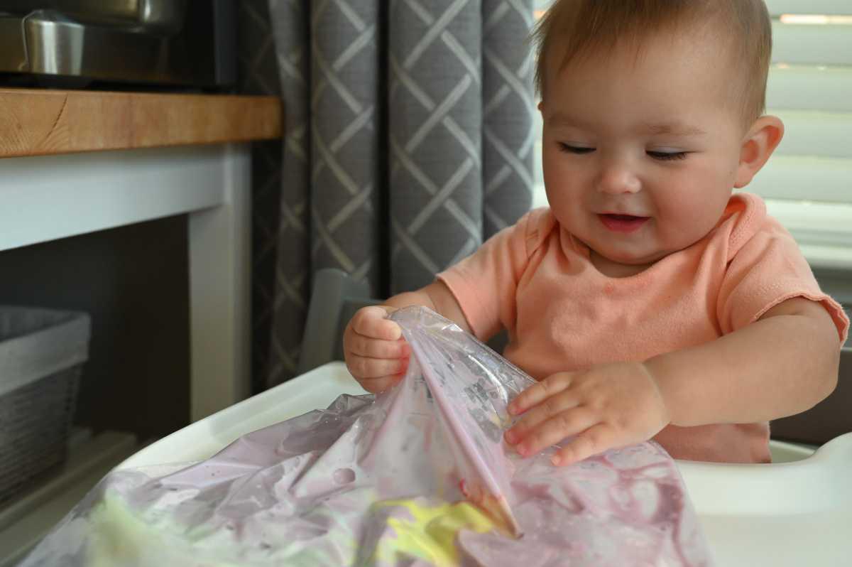 Sensory Ziplock Bag Fun