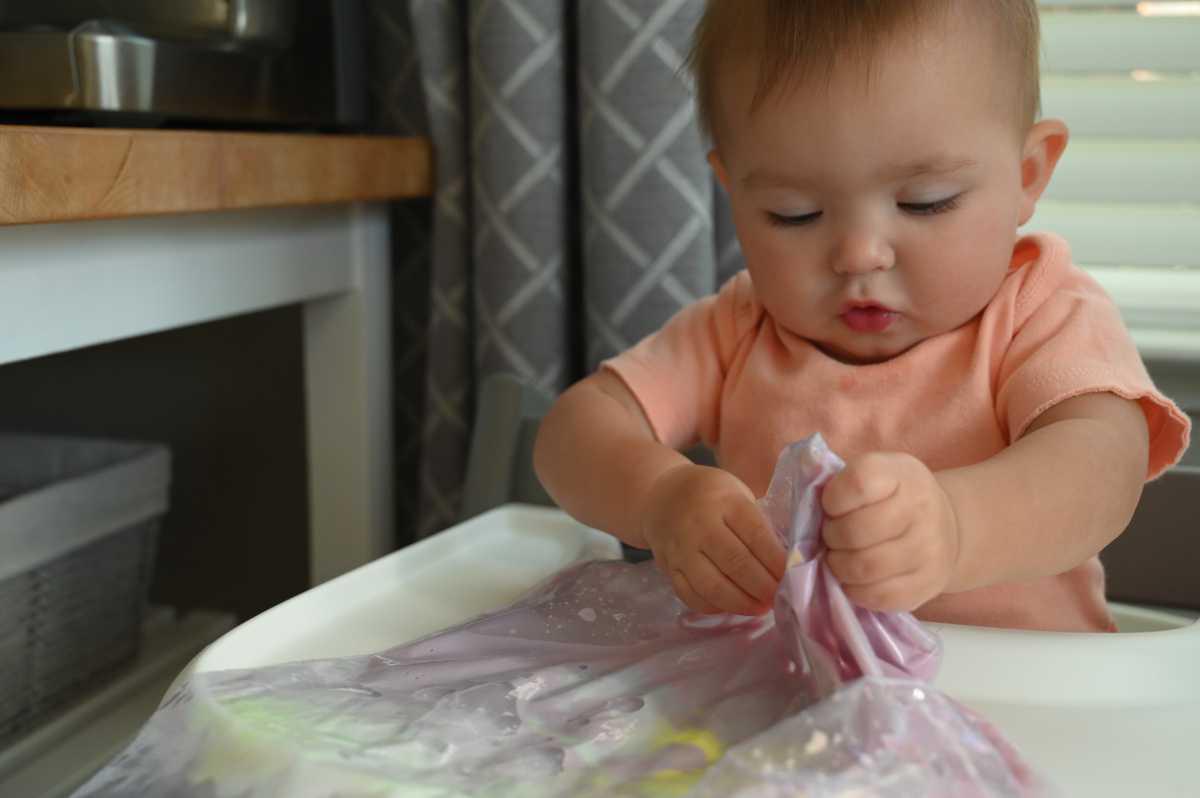 Sensory Ziplock Bag Fun