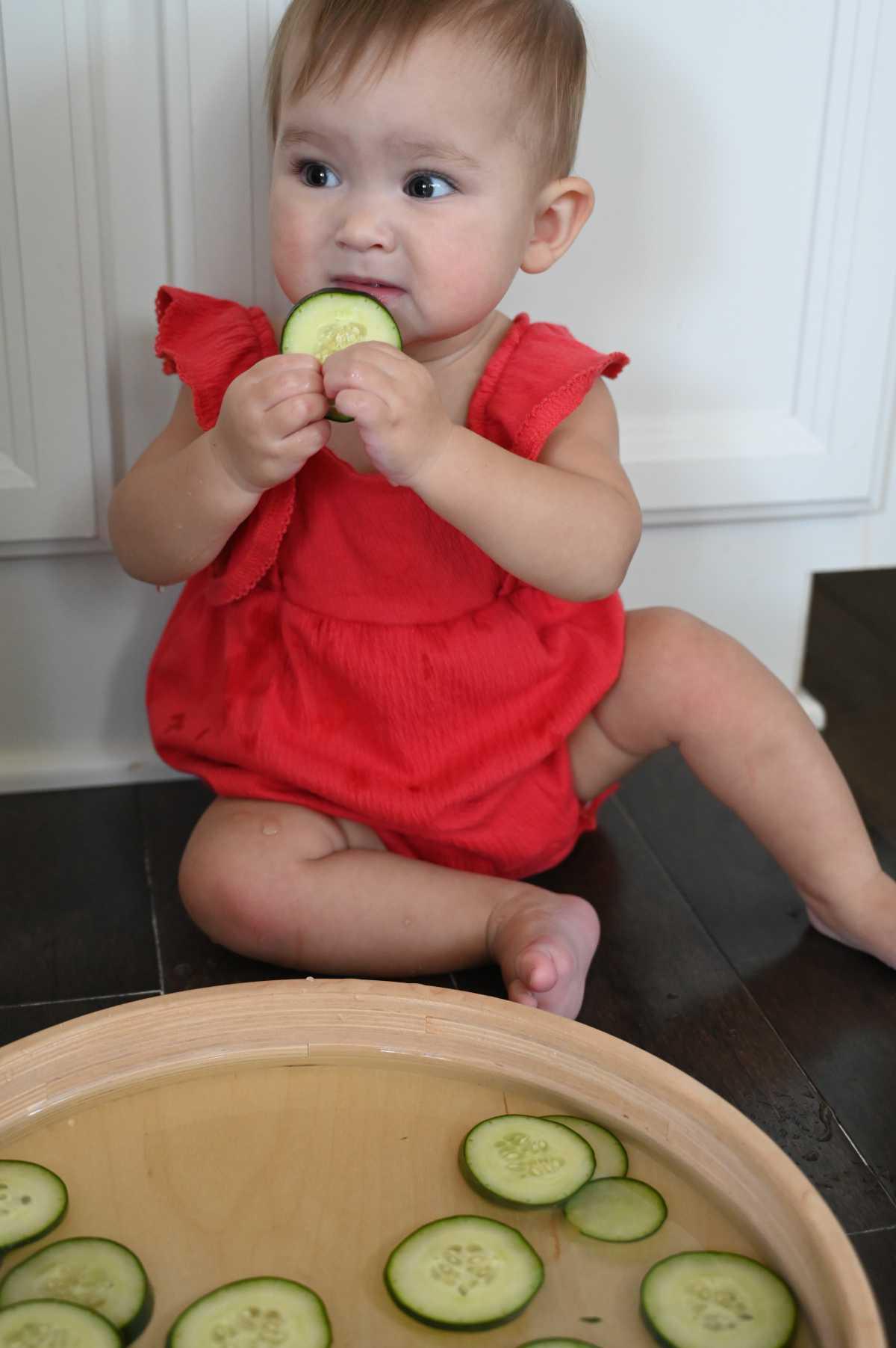 Cucumber Taste Safe Sensory Play