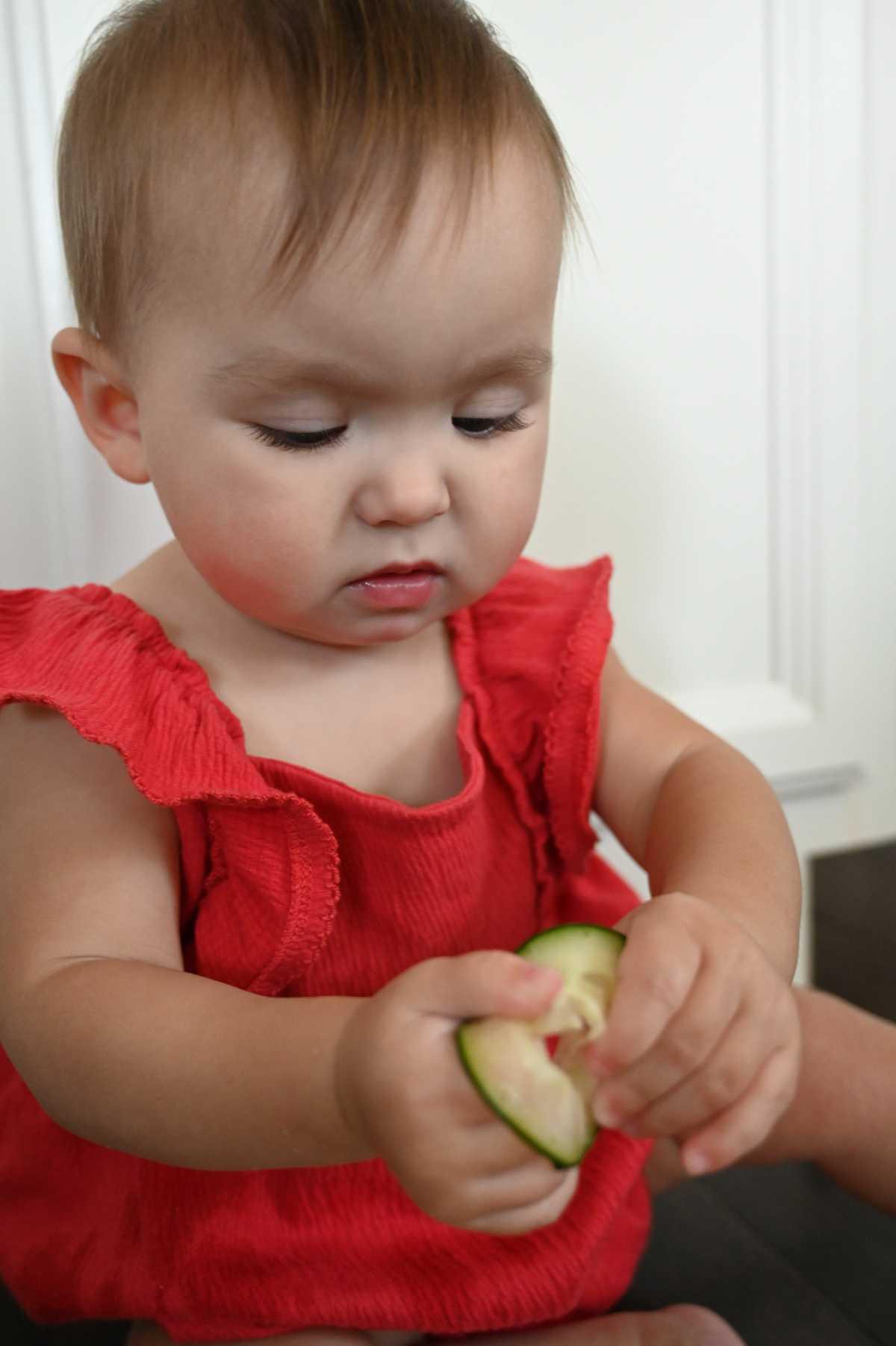 Cucumber Taste Safe Sensory Play