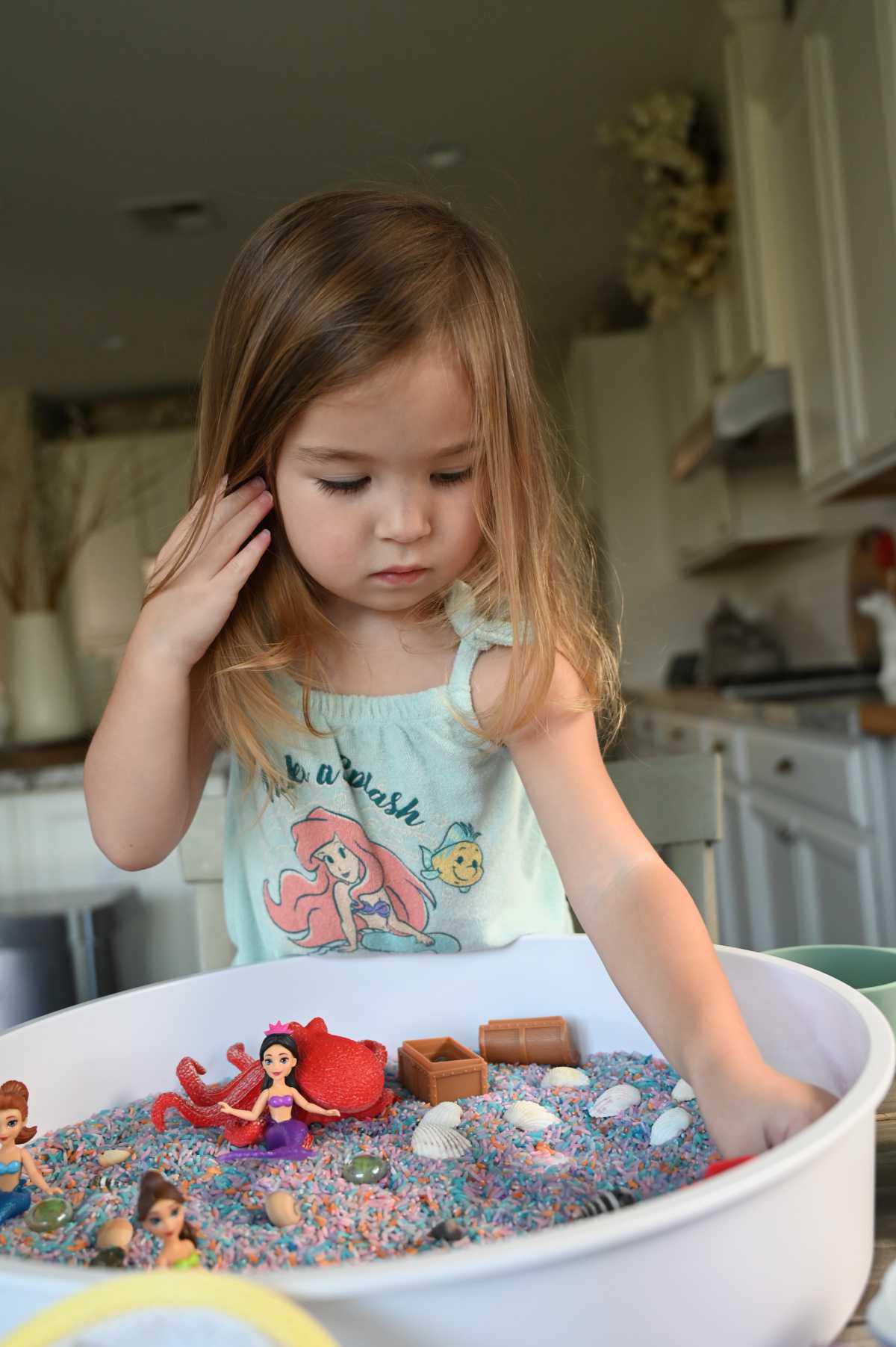 Mermaid Sensory Bin