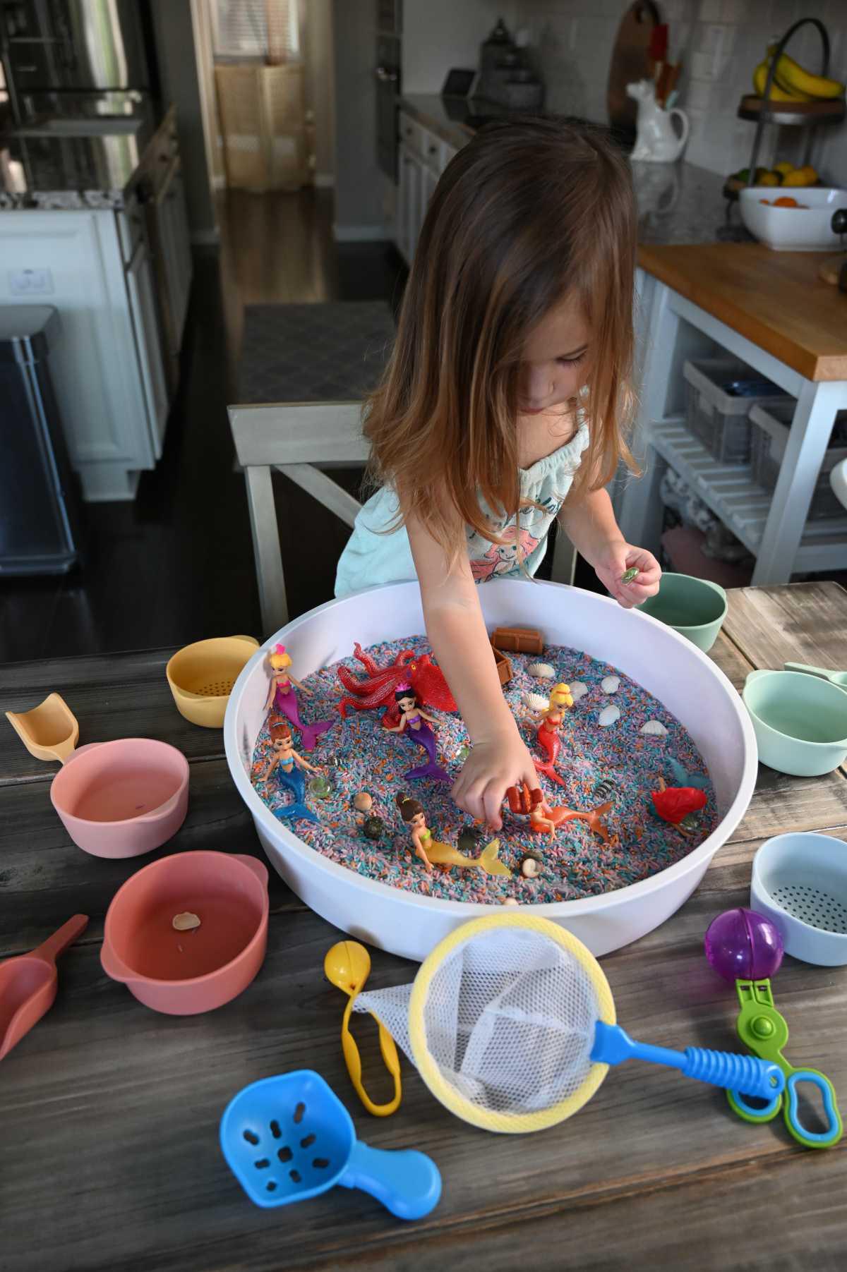 Mermaid Sensory Bin