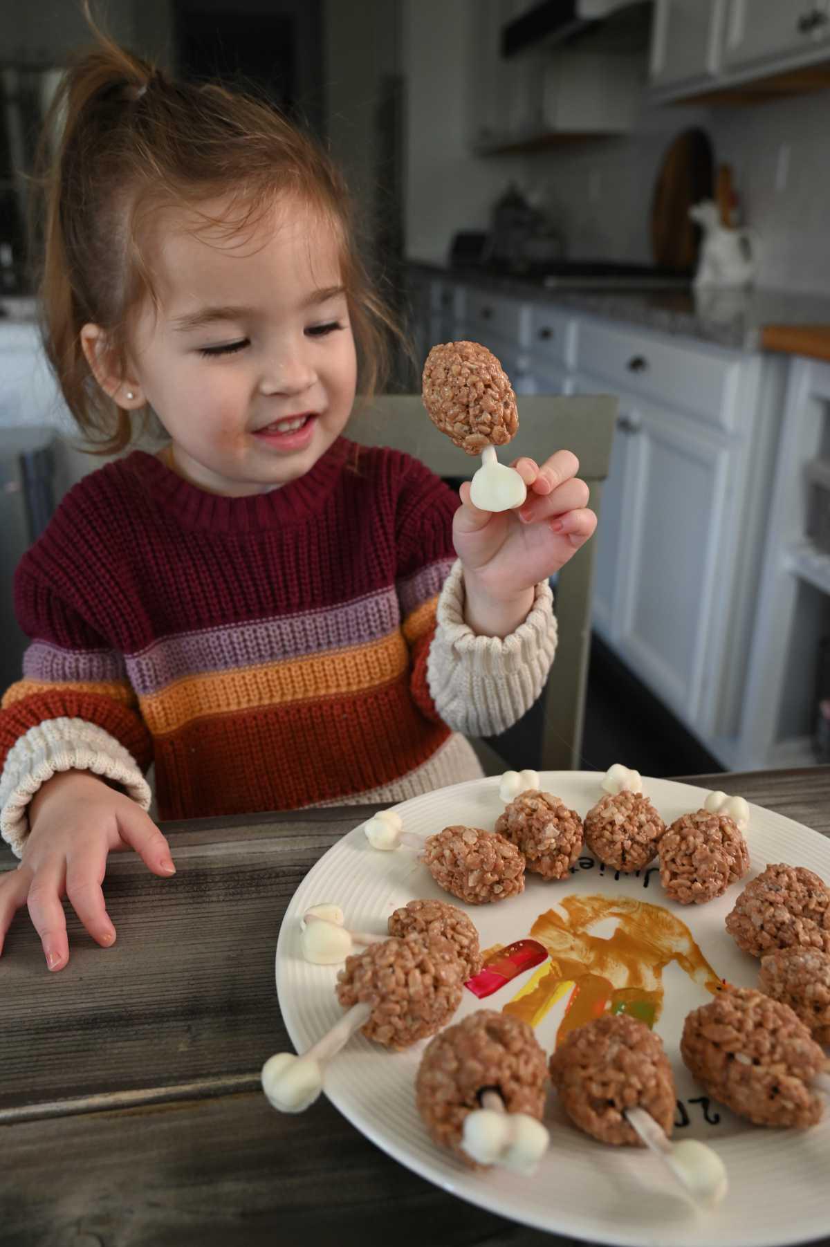 Rice Crispy Turkey Legs