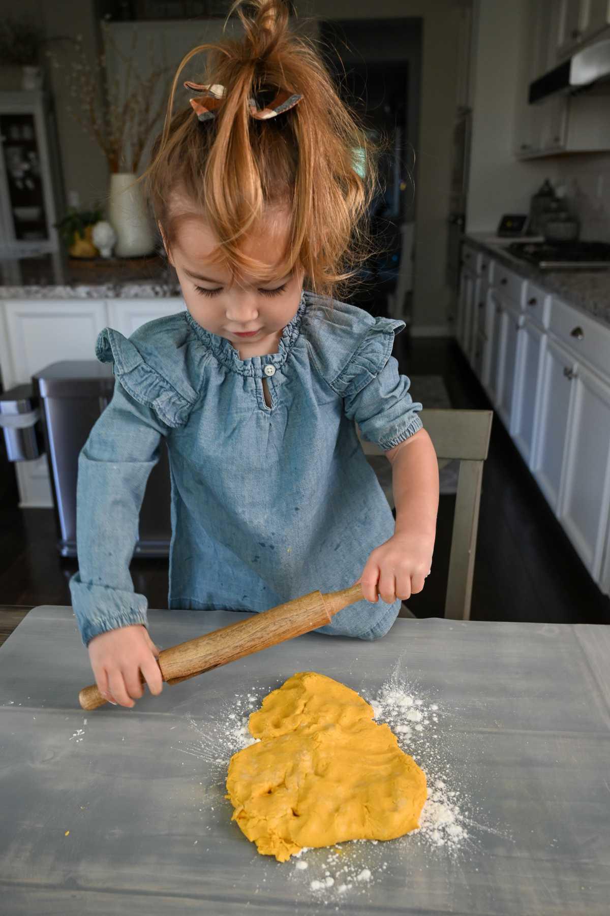 Edible Pumpkin Spice Play Dough