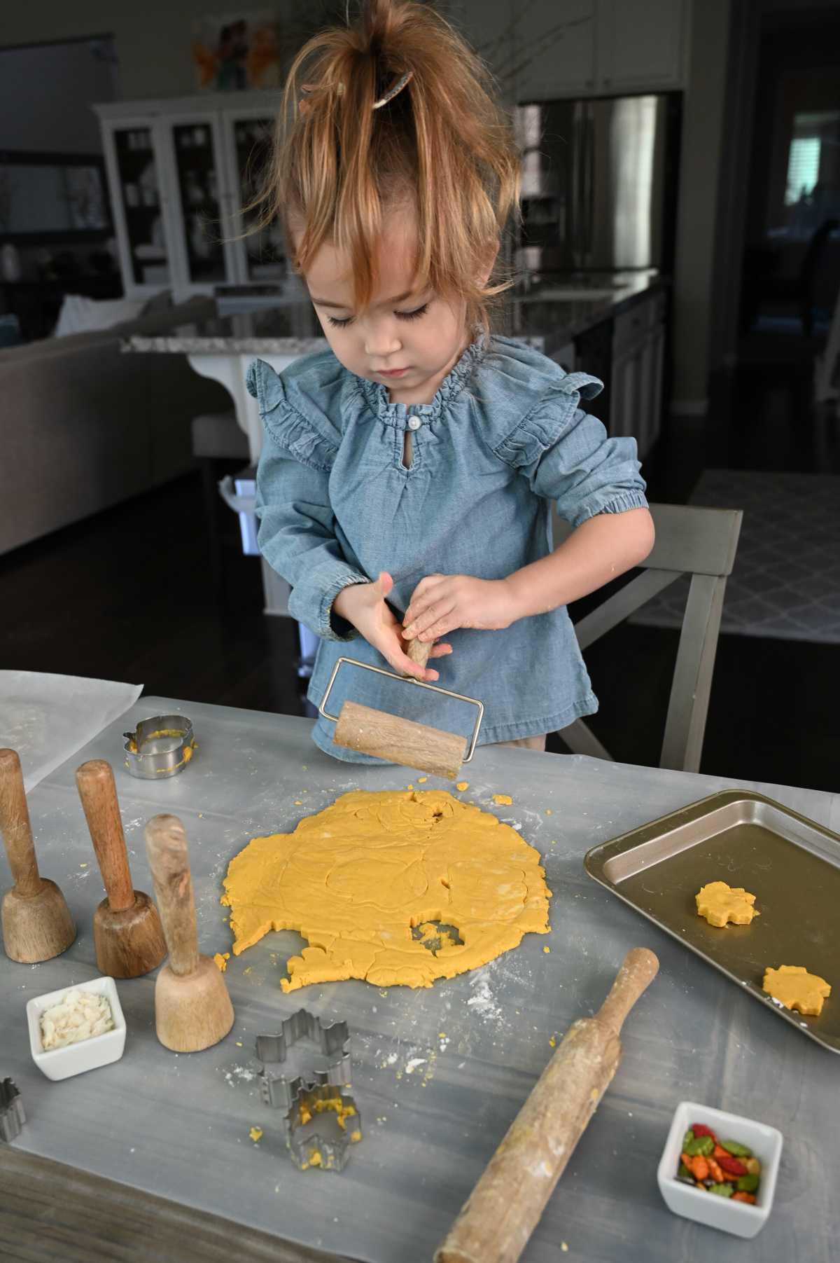 Edible Pumpkin Spice Play Dough