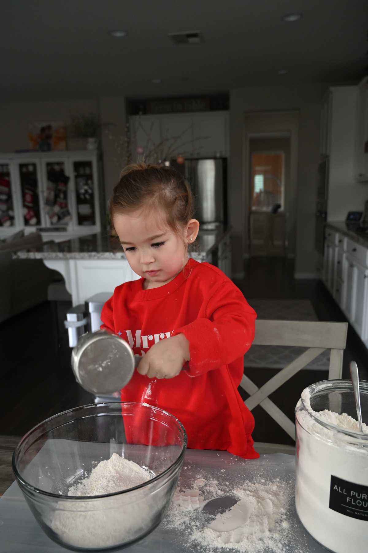 Salt Dough Handprint Santa's 