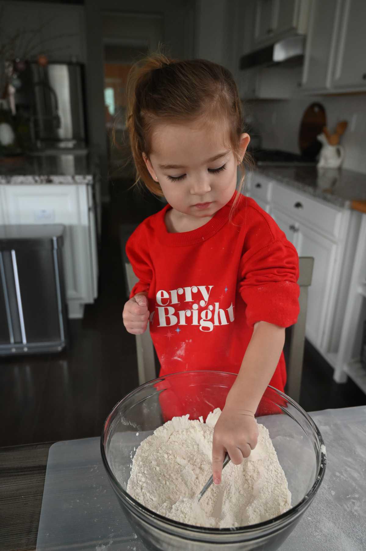 Salt Dough Handprint Santa's 