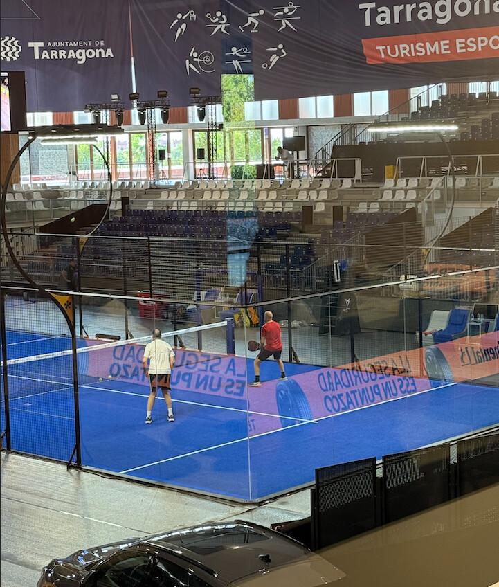 ICC Telecom conecta con el pádel mundial en la Anella Mediterrània de Tarragona