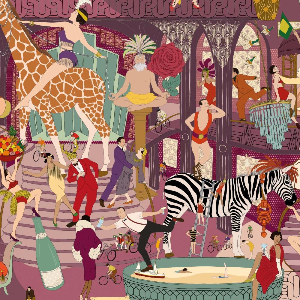 Groove Inferno New Wallpaper Collection by Brand McKenzie – Where Every Wall Knows How to Party