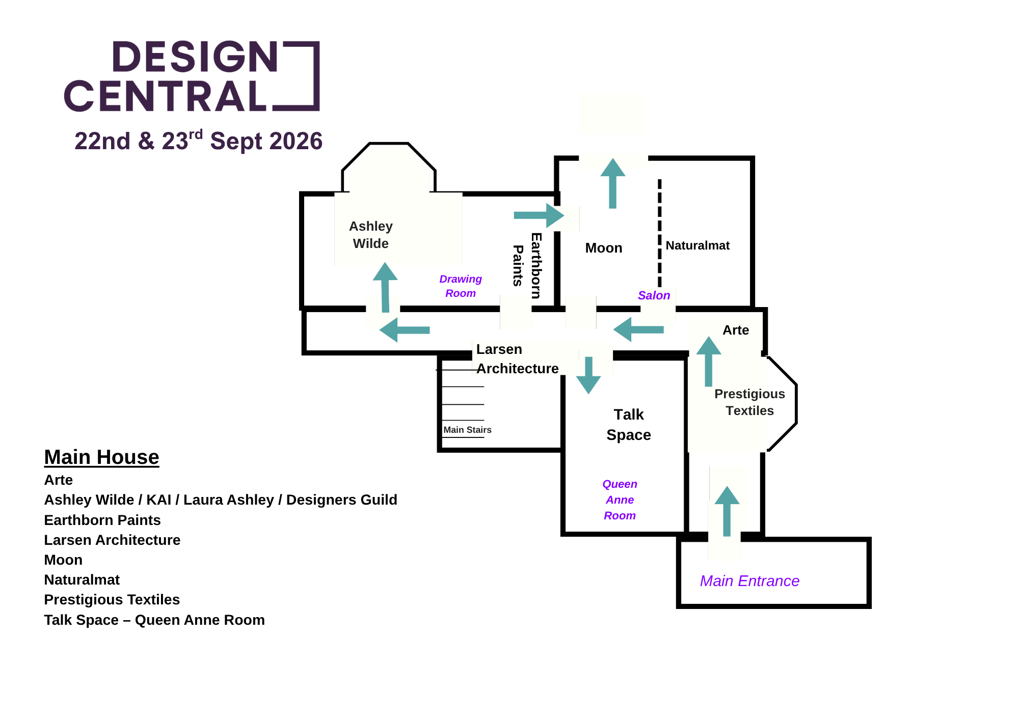 Main House Floorplan - 2026