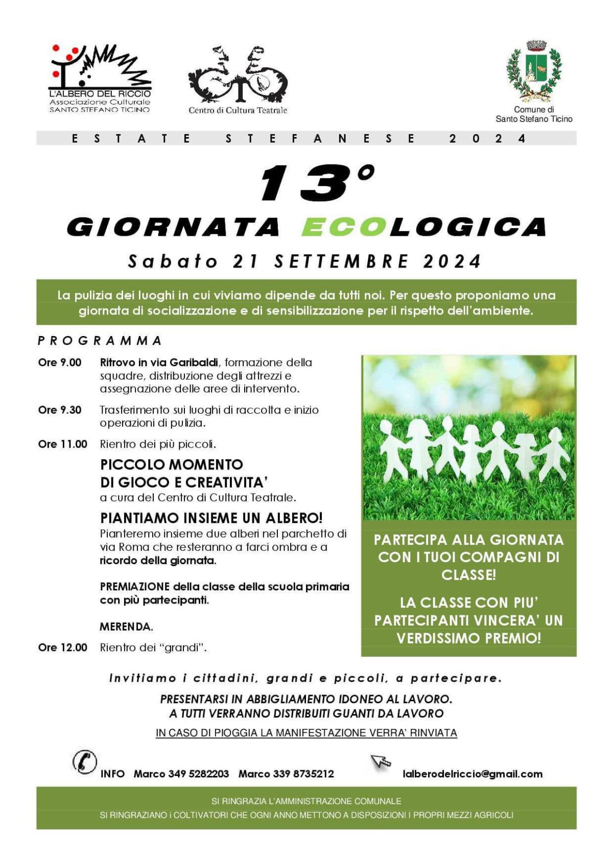 XIIIª Giornata Ecologica - L'Albero del Riccio (inizio ore 09:00)