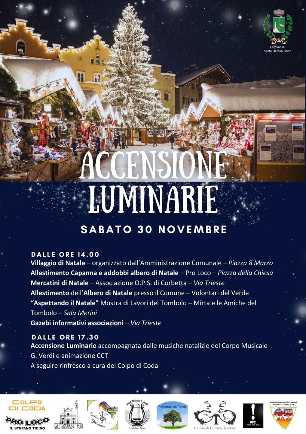 Accensione luminarie - Natale Insieme 2024 (inizio ore 14:00)