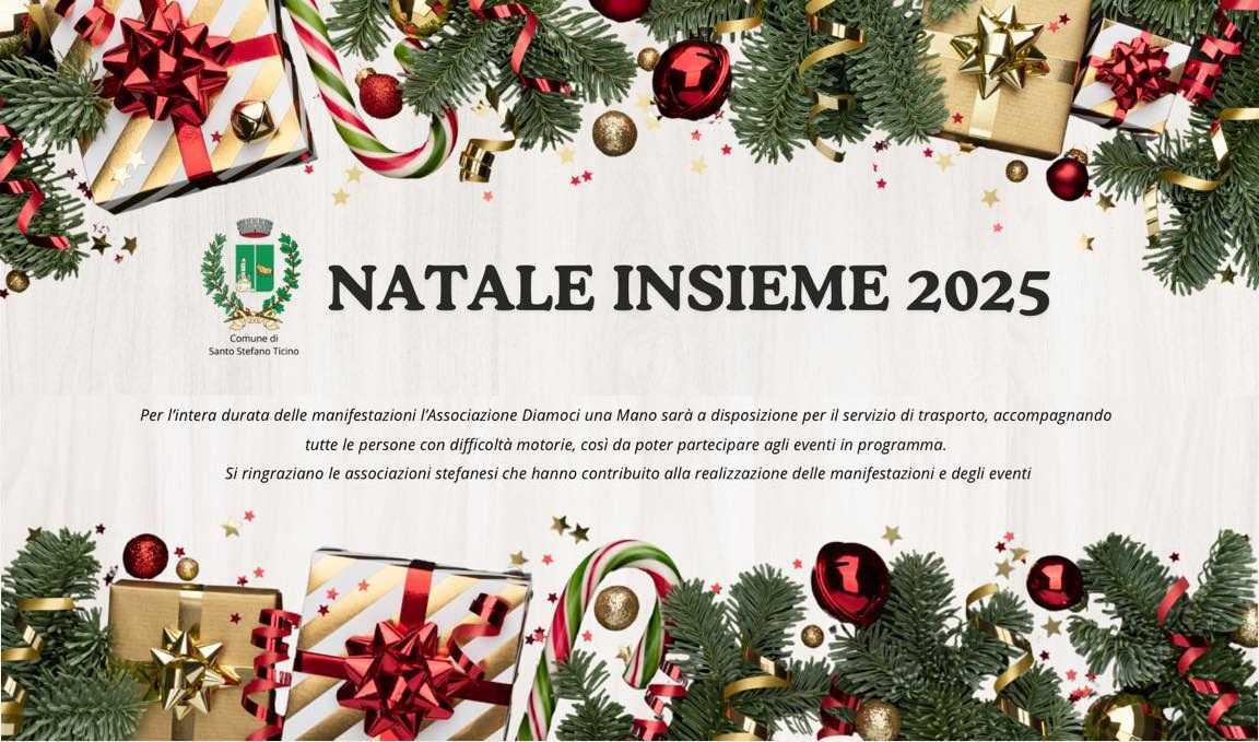 Pranzo di Natale per gli Anziani (start h. 12.30)