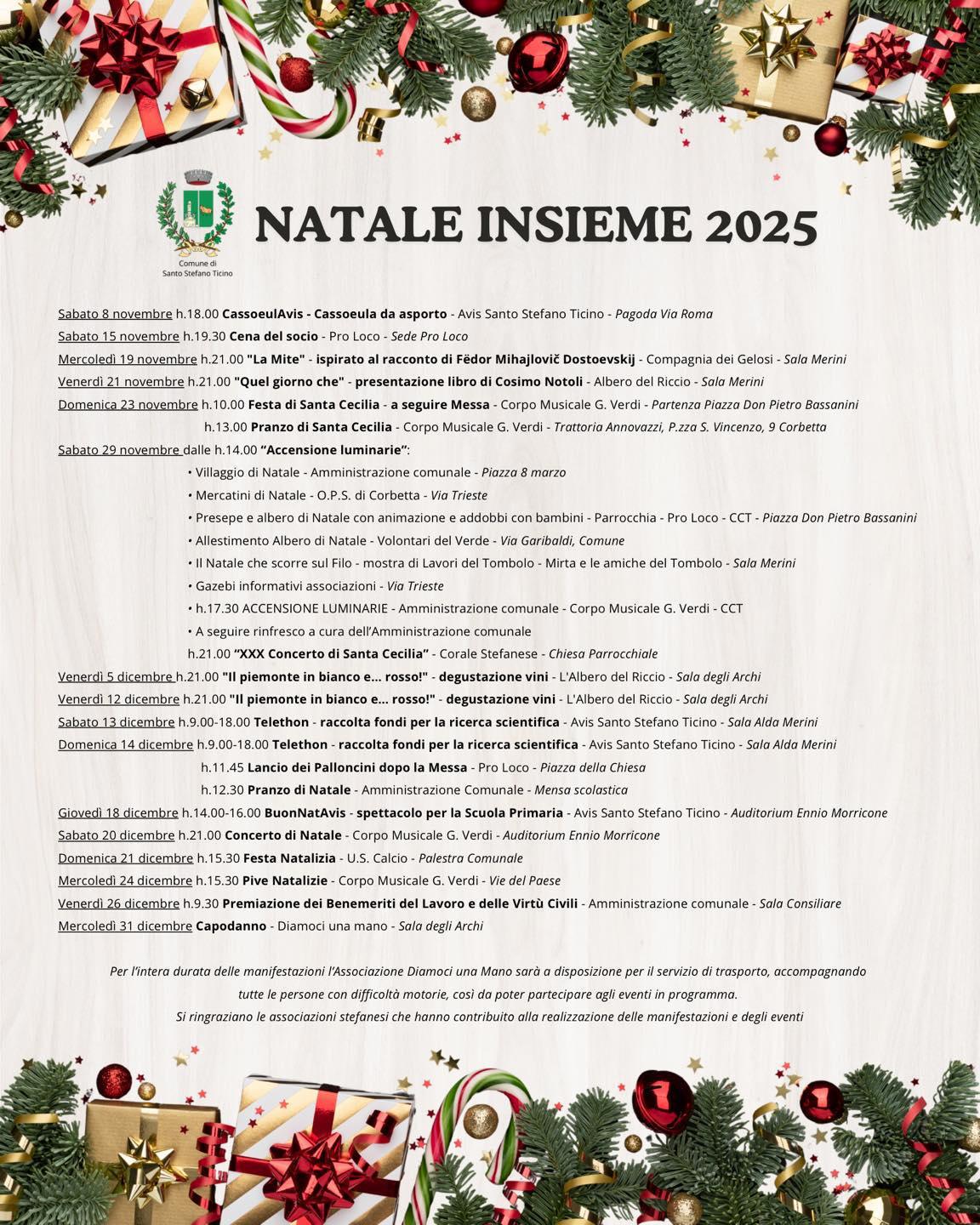 Concerto di Natale (start h. 21.00)