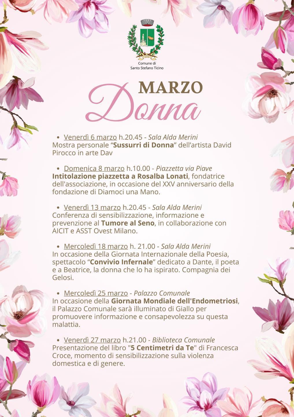 In occasione della Giornata Mondiale dell'Endometriosi, il Palazzo Comunale sarà illuminato di Giallo per promuovere informazione e consapevolezza su questa malattia