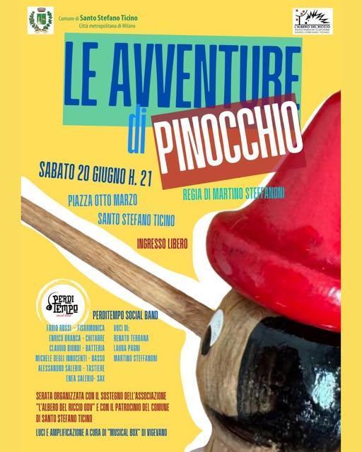 Le Avventure di Pinocchio (musiche di Edoardo Bennato) (inizio ore 21.00)