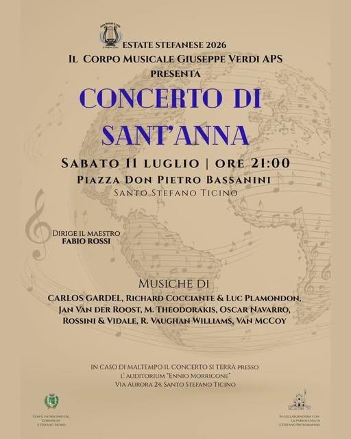 Concerto di Sant'Anna (Inizio ore 21:00)