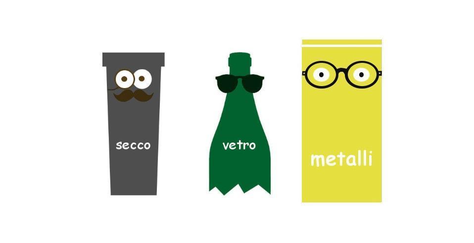 Stasera esporre vetro/lattine e indifferenziato (dalle ore 22.00)