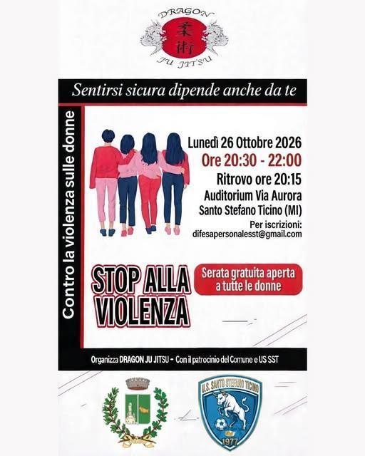 Stop alla Violenza (Ritrovo ore 20.15)