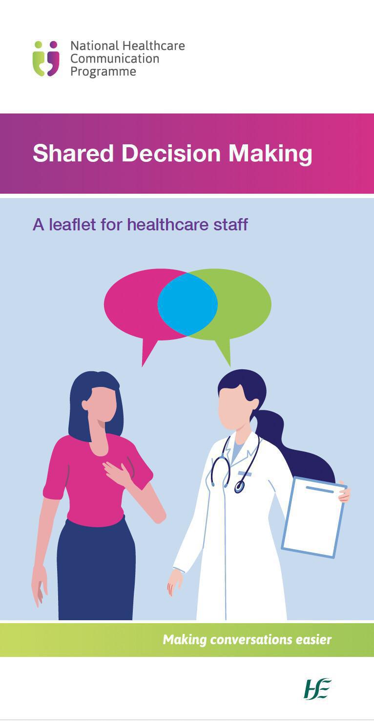 Shared decision making