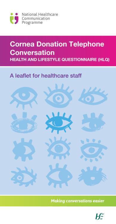 Cornea Donation Telephone Conversation 