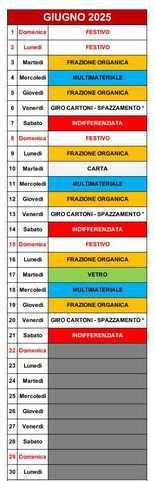 Calendario Porta a Porta