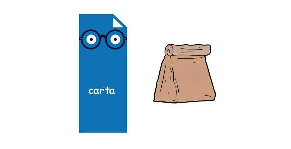 Stasera esporre carta (giro cartoni attività commerciali)