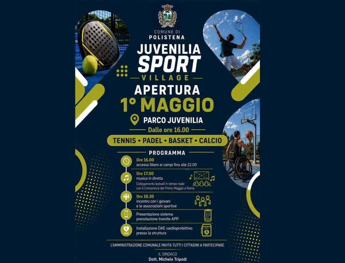 Juvenilia Sport Village (inizio ore 16:00)