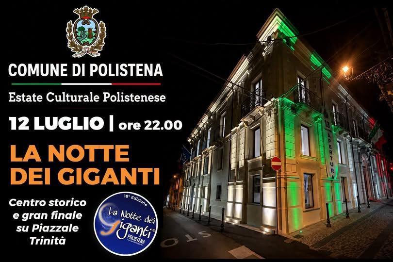 FESTE PATRONALI Notte dei Giganti - 18esima Edizione (start h. 22:00)