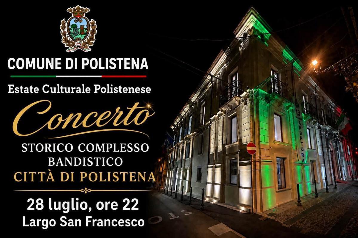 Serata di Musica Sinfonica - Concerto dello Storico Complesso Bandistico Città di Polistena (inizio ore 22.00)