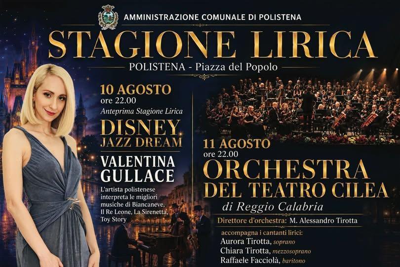 Stagione Lirica - Anteprima Disney Jazz Dream (inizio ore 22:00)