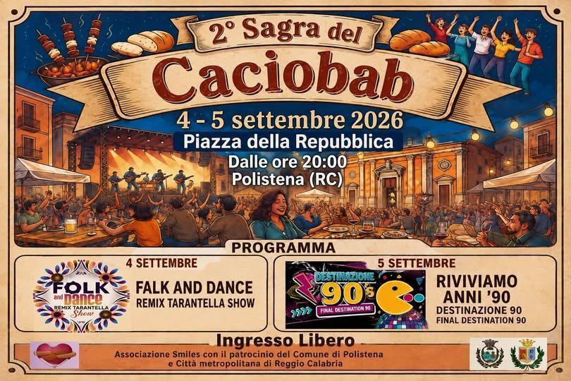 Sagra del Caciobab (inizio ore 20:00) Sagra del Caciobab (inizio ore 20:00)