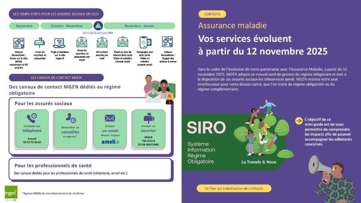 La CFTC-EPR vous informe de la procédure MGEN.