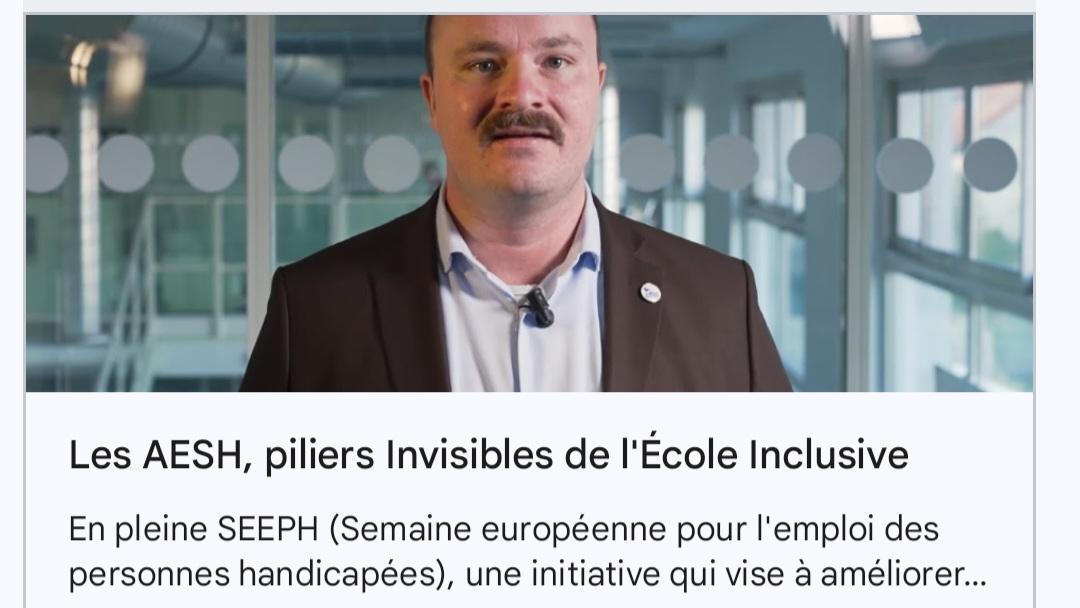 Les AESH, piliers invisibles de l'Ecole inclusive
