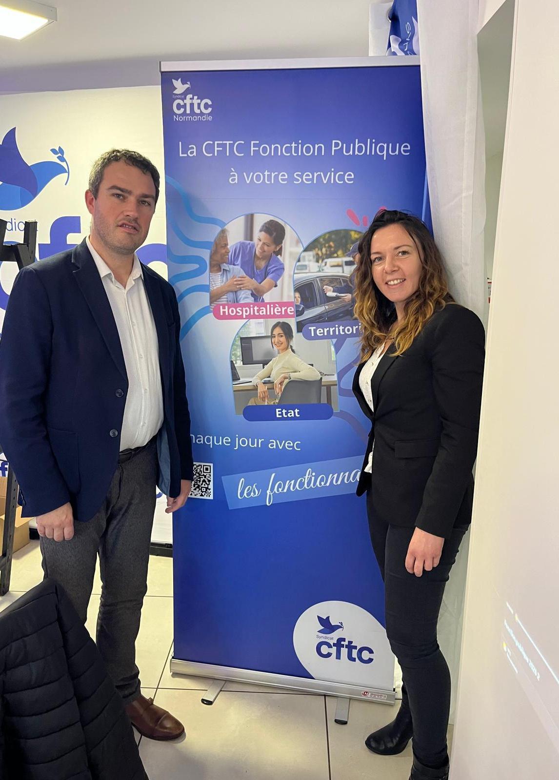 La CFTC-EPR au forum de l'UR de Normandie... La CFTC-EPR au forum de l'UR de Normandie...