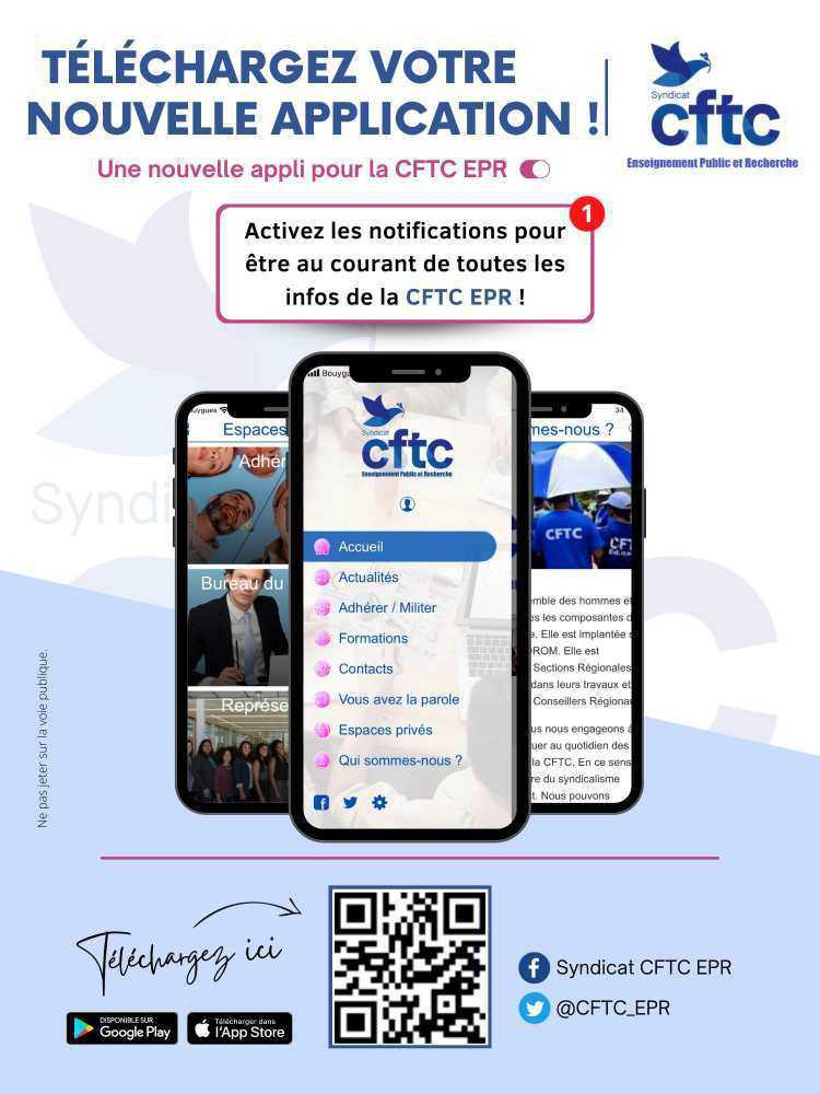 Devenez candidat CFTC aux élections professionnelles de décembre 2026...