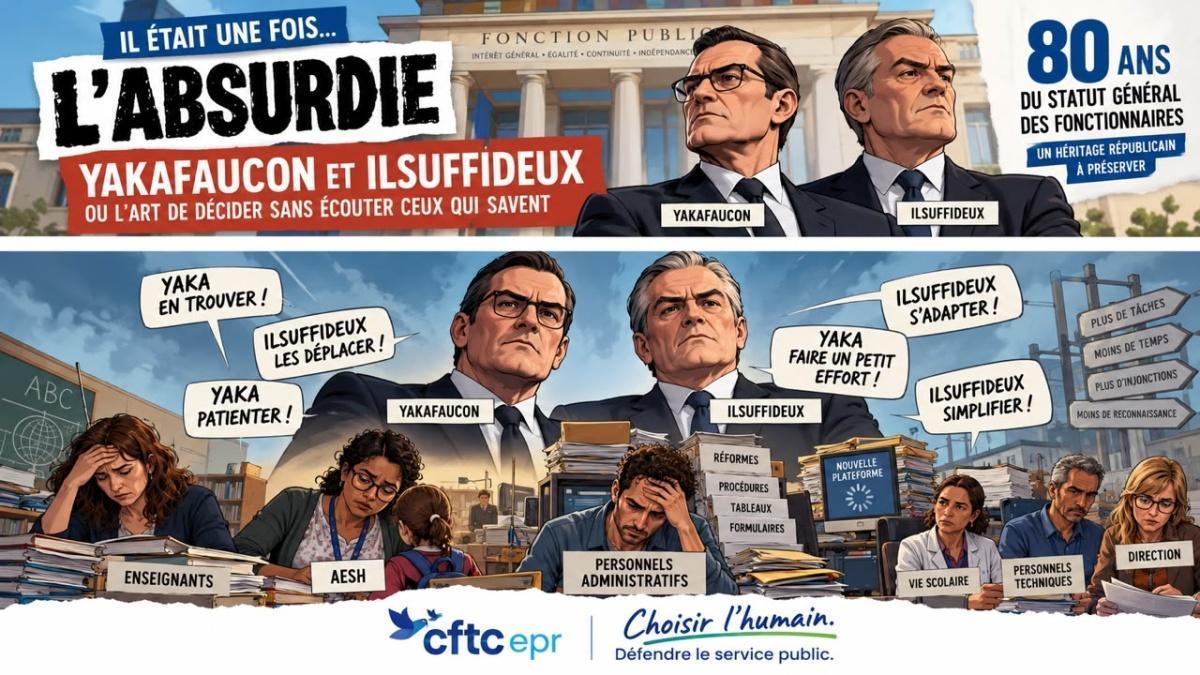 Le 19 octobre 2026, nous célébrerons les 80 ans du statut général des fonctionnaires, un héritage républicain fondamental !