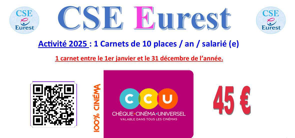 Bulletin d'inscription " Cinéma "
