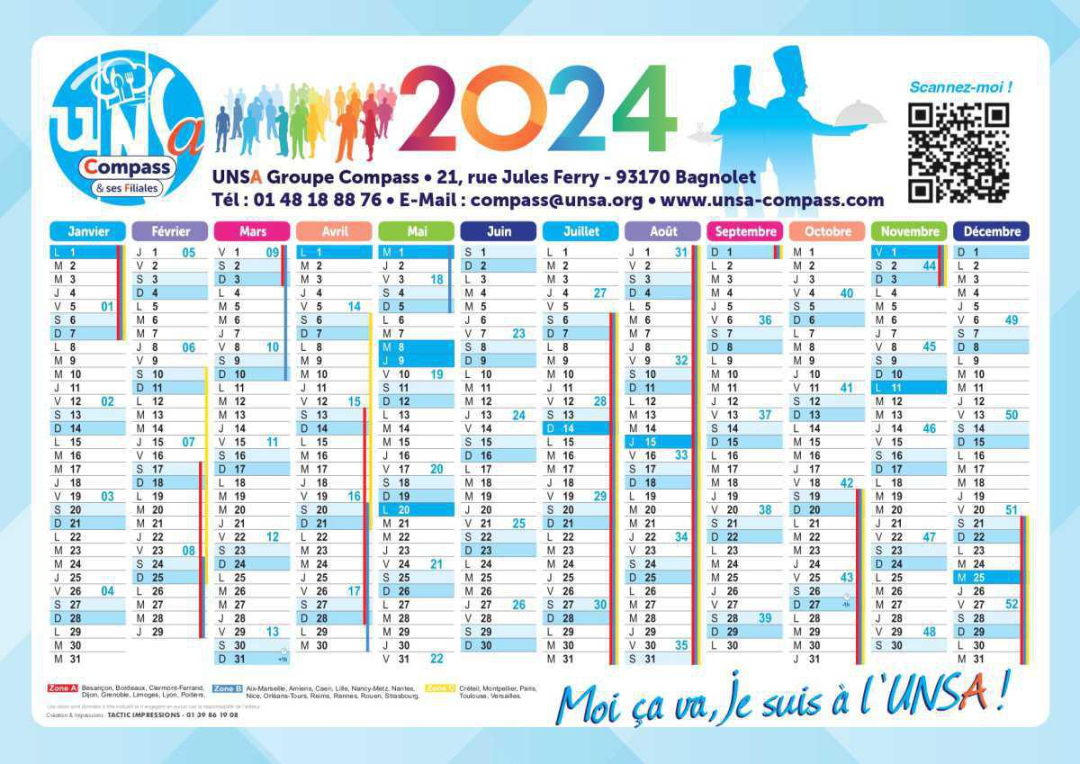 CALENDRIER 2024