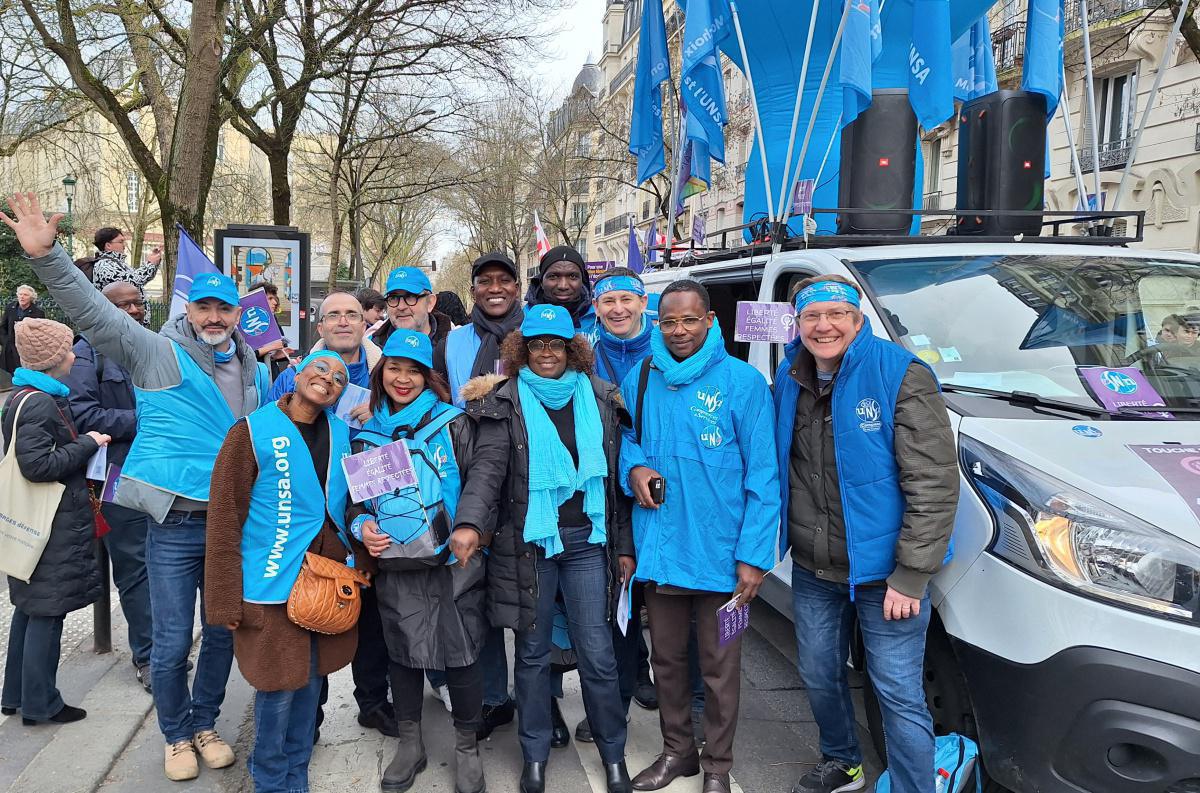 Aujourd'hui 8 Mars journée de la femme on compte sur tous 