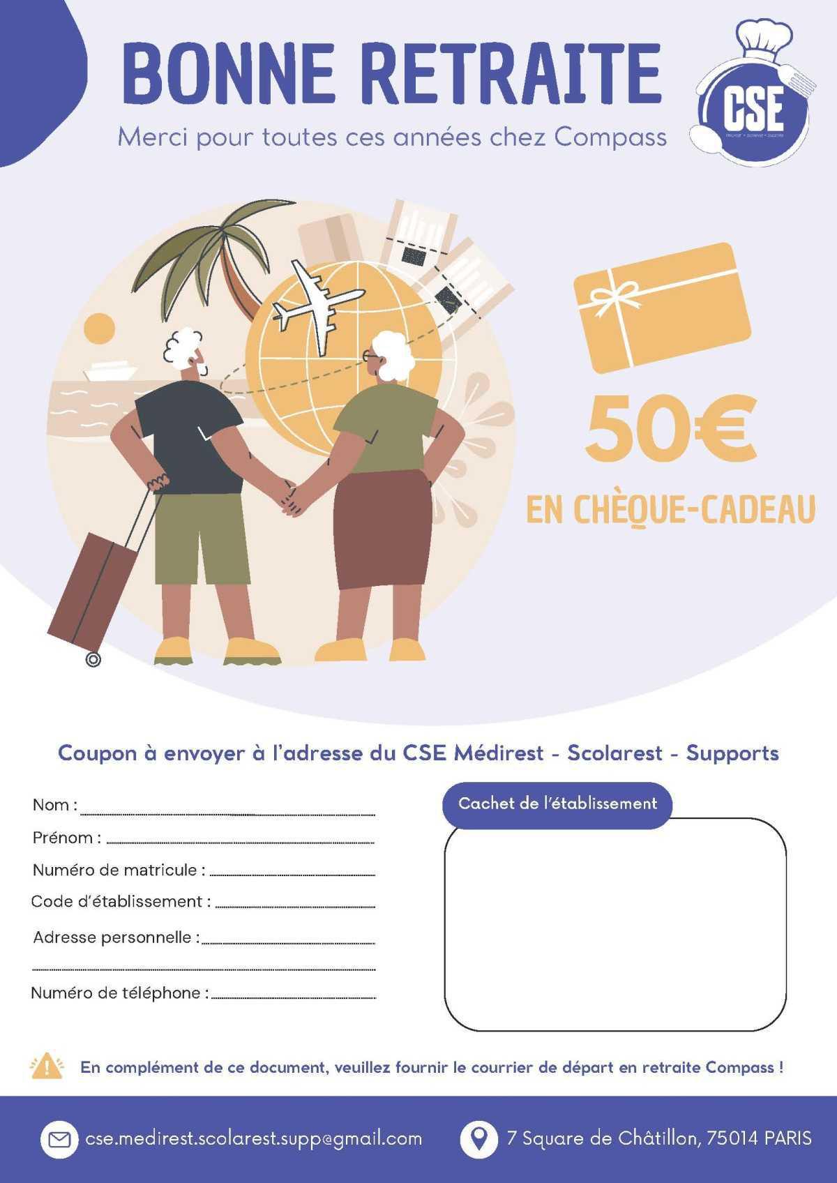 Affiche Bonne retraite