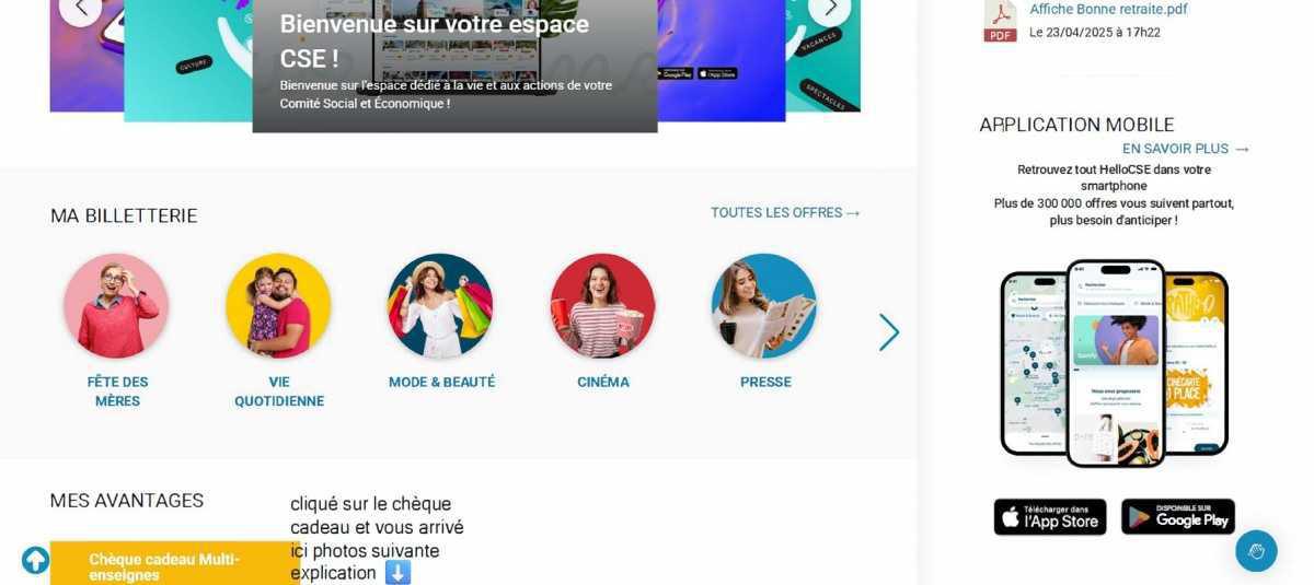 infos comment transformer la subvention HelloCSE en carte physique GRATUITEMENT