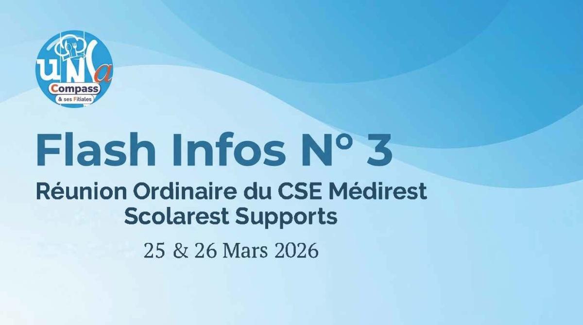 FLASH INFOS CSE MARS 2026