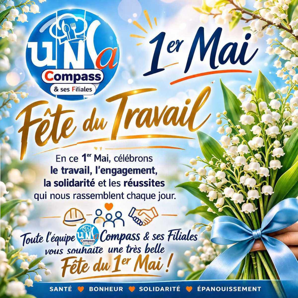 BONNE FÊTE DU TRAVAIL