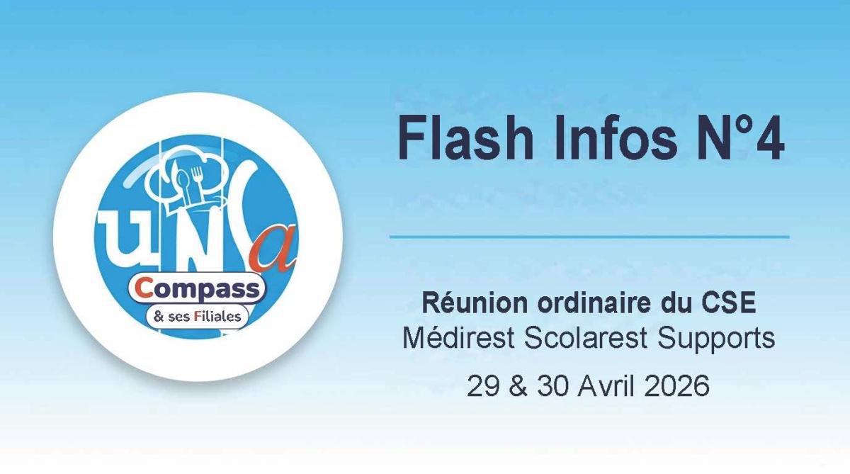 FLASH INFOS CSE AVRIL 2026