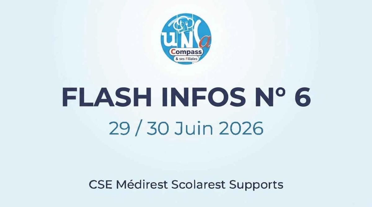 FLASH INFOS CSE JUIN 2026